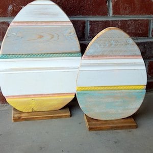 Reclaimed Wood Egg