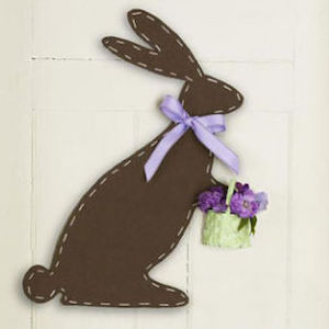 Felt Bunny Door Hanger