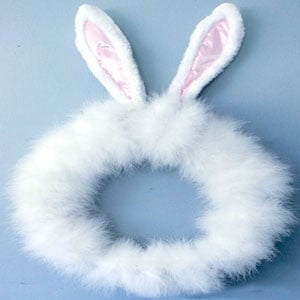 easter bunny wreath