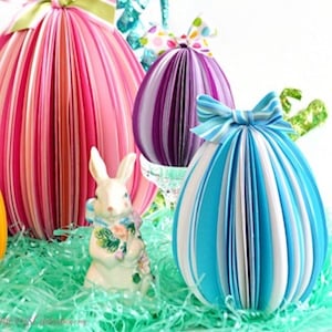 paper easter egg craft 