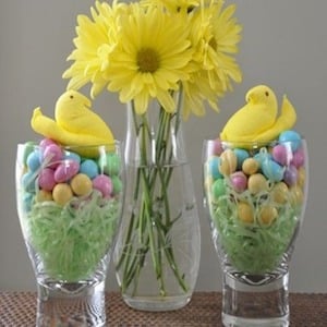 Chicks & Candy Centerpiece