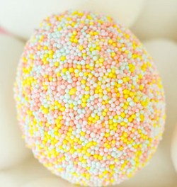 Easter Egg with Real Sprinkles 