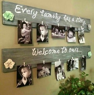 Pallet Photo Holder