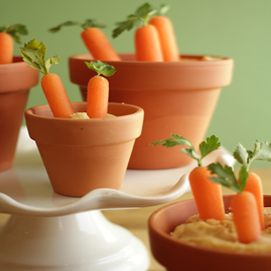 Carrots and Hummus