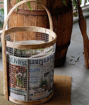 Magazine Holder Wire Basket