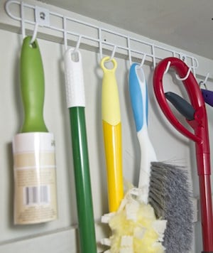 hanging hooks for Broom and Mop