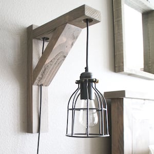 Farmhouse DIY Corbel Sconce Light