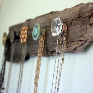 Wood Jewelry Holder