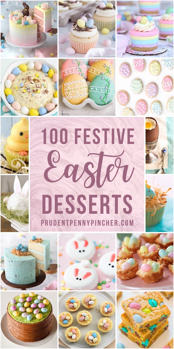 100 Festive Easter Desserts Prudent Penny Pincher