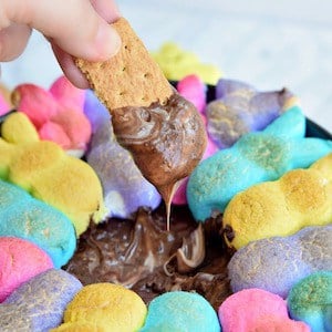 Easter Peeps S’mores Dip appetizer