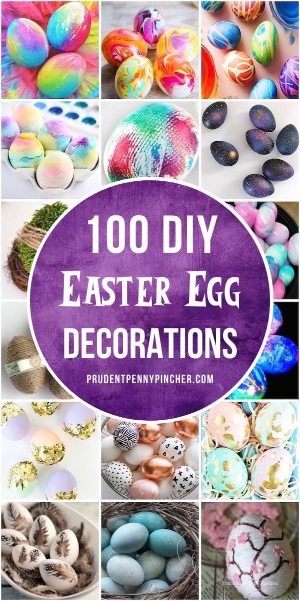 DIY easter egg decorating ideas