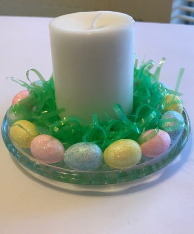 Dollar Tree Easter Egg Candles 