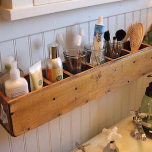 Over the Sink wood Shelf