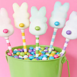 Easter Peeps Pops treats