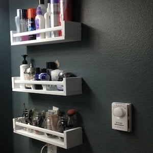 IKEA Spice Rack Shelving apartment decorating idea