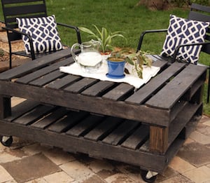 Pallet Outdoor Table Furniture