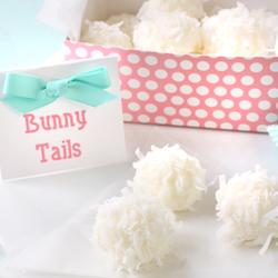 easter bunny tail treats