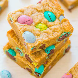 Easter Egg Blondies