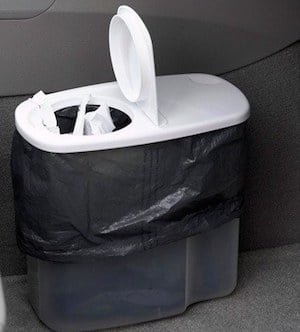 dollar tree cereal storage container Car Trash Can organization
