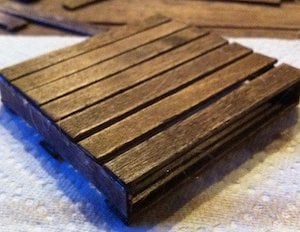 Mini Wooden Coaster