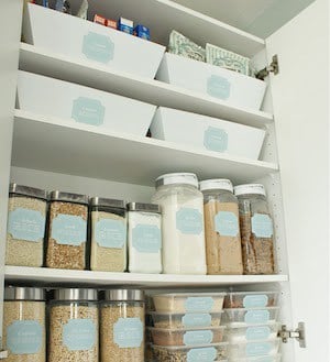 Dollar Store Pantry Makeover