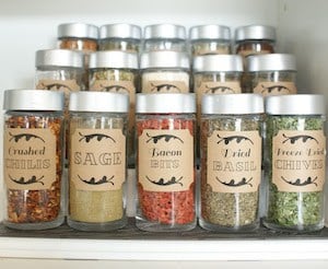 spice Dollar Tree Organization Idea