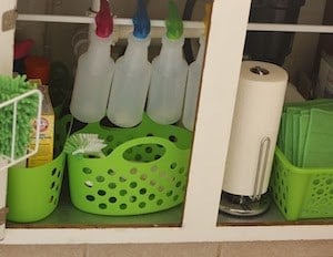 Under The Kitchen Sink Organizing