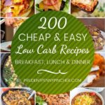 200 Cheap and Easy Low Carb Recipes