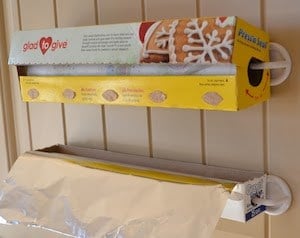 Foil and Plastic Wrap Storage