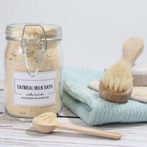 DIY Oatmeal Milk Bath