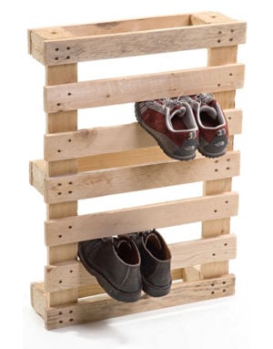 Shoe Rack Pallet Wood Project