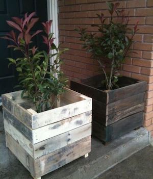 Large Wood Pallet Planter 