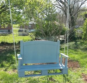 Pallet Swing Diy backyard idea