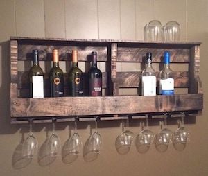 Pallet Wine Rack