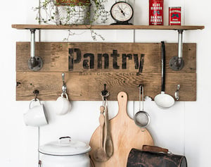 Rustic Pallet Pantry Sign