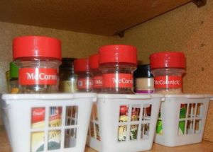 Spice Organizer for pantry cabinets 