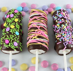 Springtime Marshmallow Wands