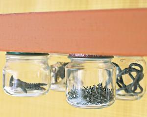 Floating Storage jars for Nails