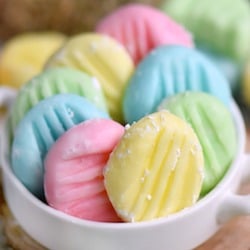 Pastel Cream Cheese Mints