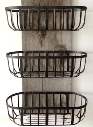 Wire Basket Organizer