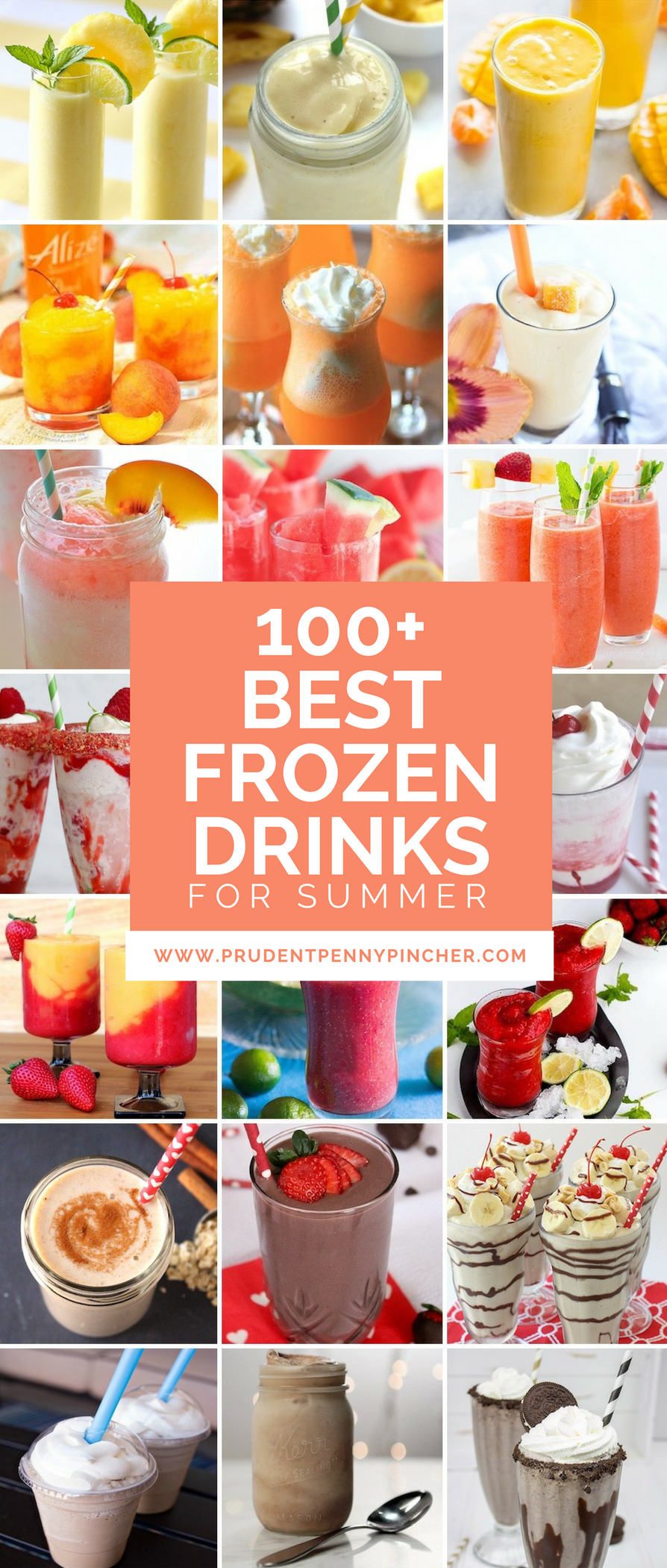100 Best Frozen Drinks for Summer Prudent Penny Pincher