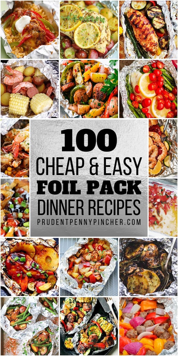 Cheap and Easy Foil Pack Dinners