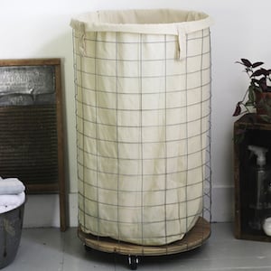 DIY Wire Laundry Hamper