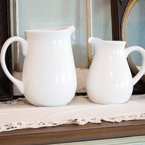 Thrift Store Pitcher Makeover