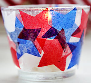 DIY Paper Stars for Fourth of July