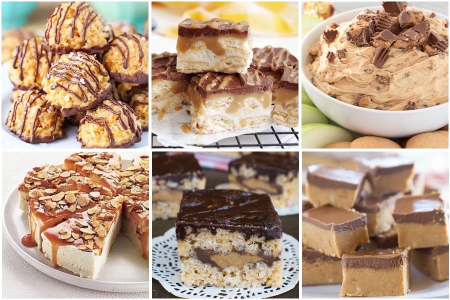 Peanut Butter and Caramel Desserts 