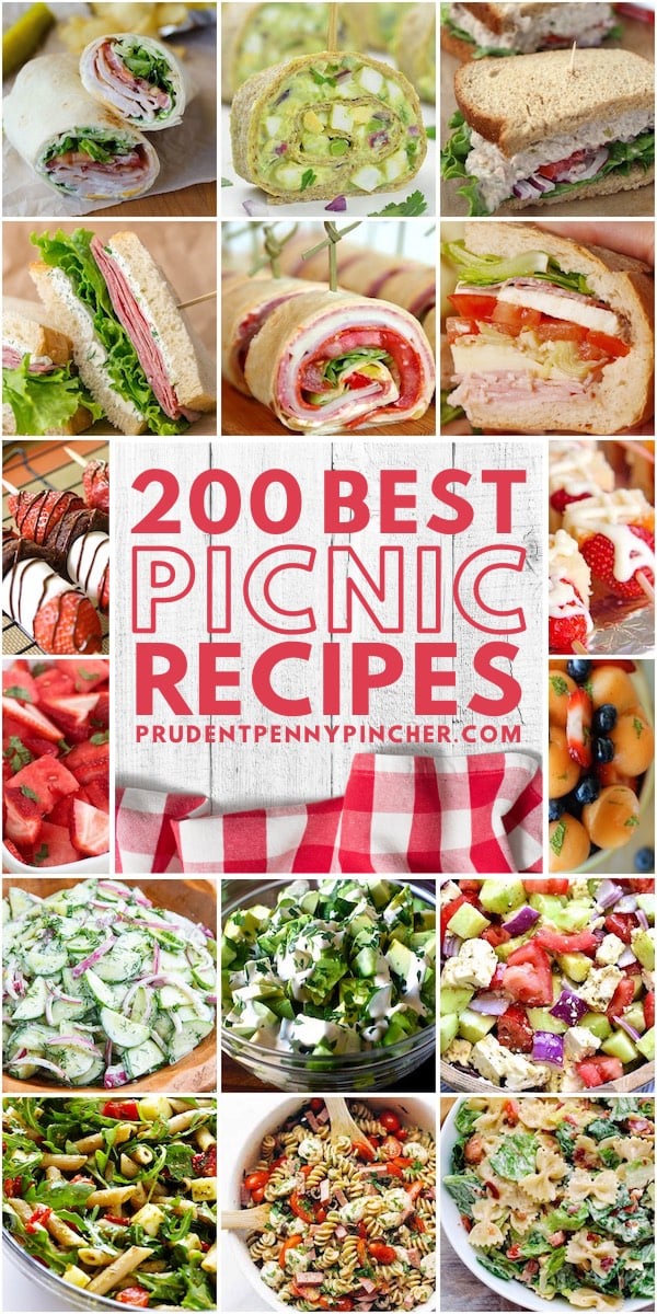 200 Best Picnic Food Ideas