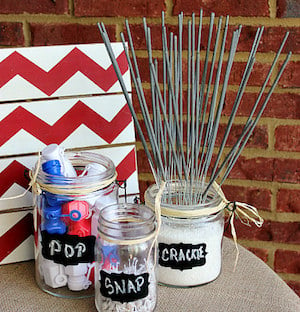 4th of July Sparkler Station