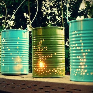 Tin Can Lanterns