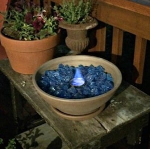 DIY Tabletop Firebowl